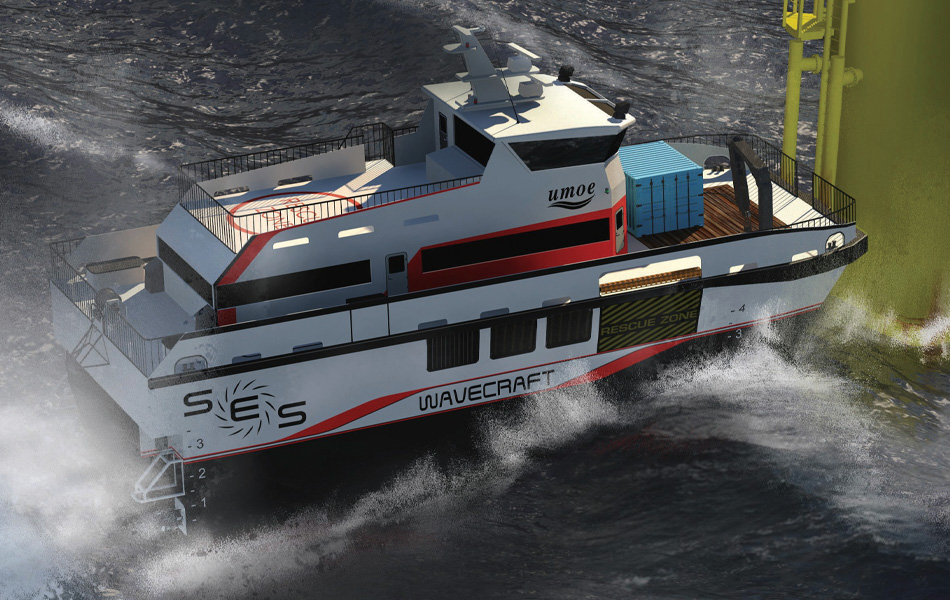 CFE Delivers Skirts for New Surface Effect Ship